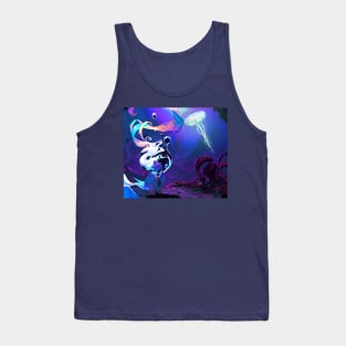 Deep Sea Mermaid Tank Top